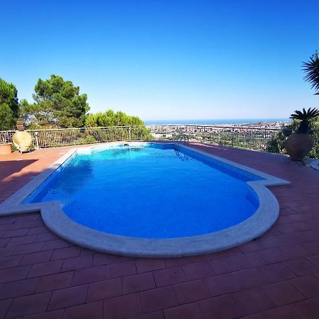 Holiday Flower Villa Panoramica Sul Golfo Di Catania مستربيانكو المظهر الخارجي الصورة